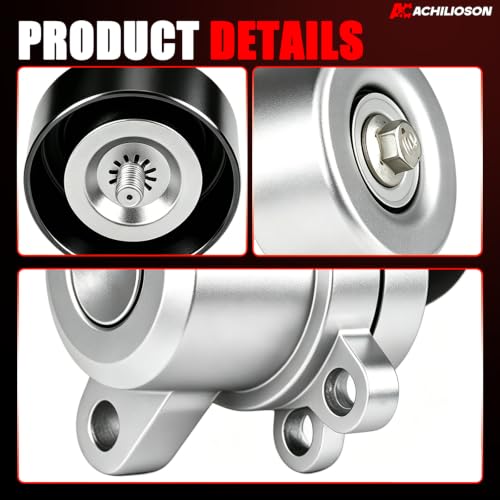 Engine Drive Belt Tensioner & Idler Pulley Serpentine Belt Kit, Compatible with Nissan Maxima, Murano, Teana 3.5L/2.5L 2009-2015, Replaces OE# 11955JA10D, 11955JA10C, 90K39155, 7PK1705 - size: 11955JA10D