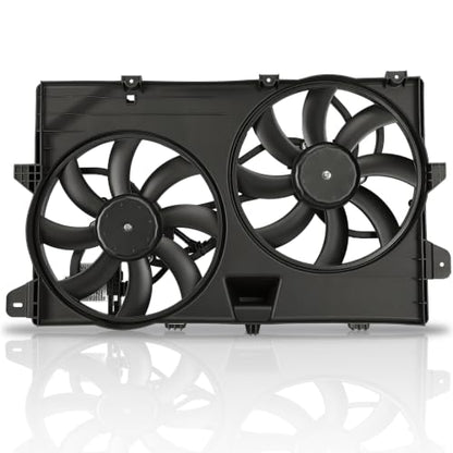 Engine Cooling Radiator Fan Assembly Fit for Ford Edge 2007-2014, Fit for Lincoln MKX 2007-2012, Reference Number 622030, 9T4Z8C607A - size: 622030, 9T4Z8C607A