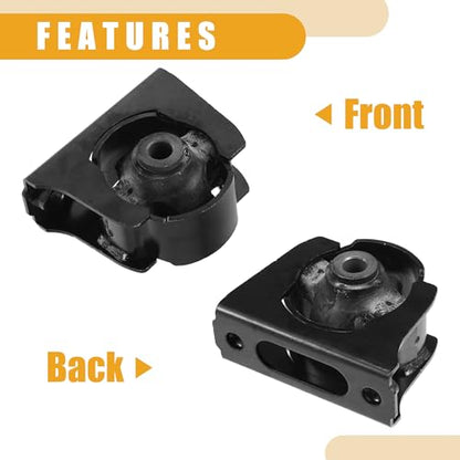 Front Engine Motor Mount No.1236128280 - Car Front Torque Strut - for Scion XB 2008-2015 Metal Black - 1 Pc