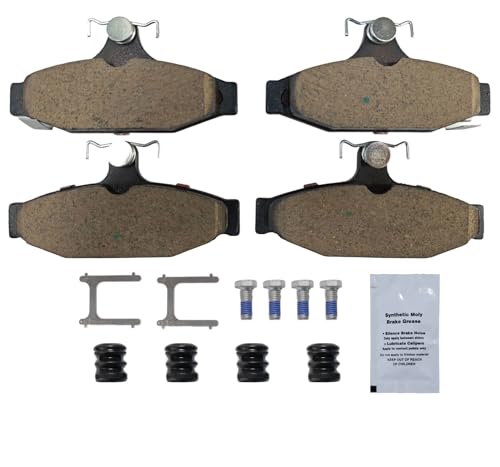 HUSCH Rear Ceramic Brake Pads Kit Fit For Chevrolet Camaro 1988-1997 - size: D413-7301