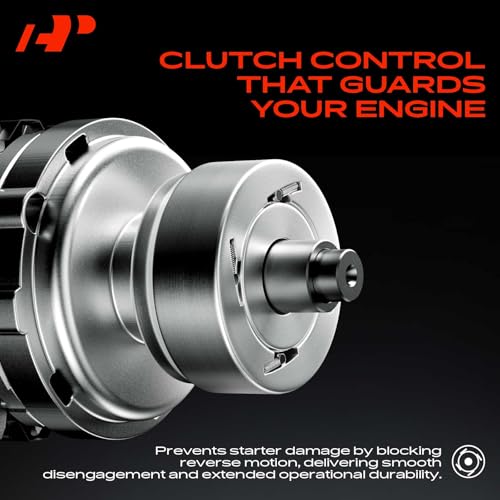 A-Premium Starter Motor, 12V 1.3KW 8 Teeth CW, Compatible with Mitsubishi