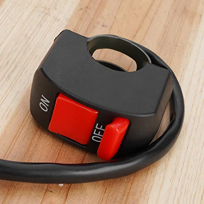 7/8" 22mm Handlebar Kill On Off Switch for Dirt Bike ATV Scooter Go Kart