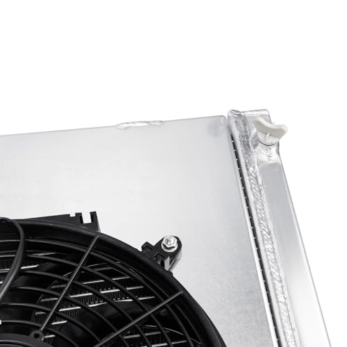 4 Row Radiator Shroud Fan For Chevy Camaro Camino C/K/G/P 1970-88 - size: 4 Row Radiator+Shroud Fan
