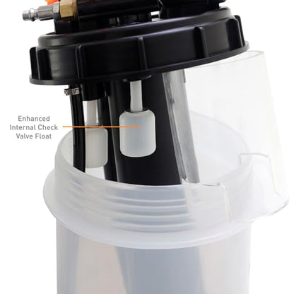 Mishimoto Fluid Extractor, Manual and Pneumatic, 9.5L - size: 9.5L