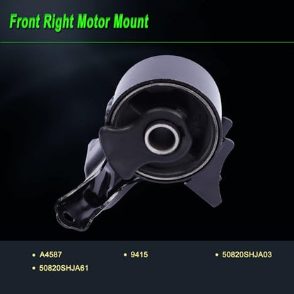 Engine Motor Mount Compatible with 2007 Odyssey EX LX 3.5L V6 - size: 2007 Odyssey EX LX 3.5L V6