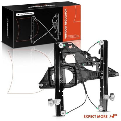 A-Premium Front Driver Side Power Window Regulator with Motor (2-Pin) - style: Front Driver