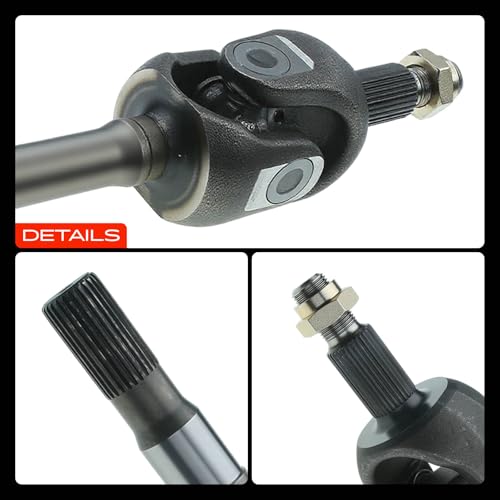 A-Premium Set of 2 Front CV Axle Shaft Assembly - style: Front Driver and Passenger Side
