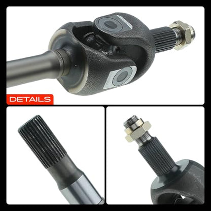 A-Premium Set of 2 Front CV Axle Shaft Assembly - style: Front Driver and Passenger Side