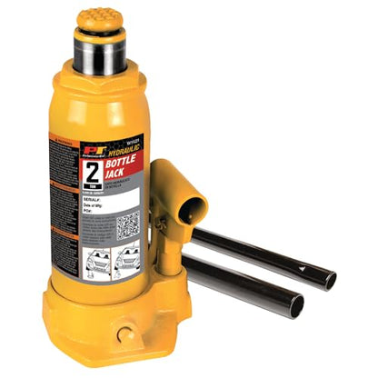 Performance Tool W1621 2 Ton Heavy Duty Hydraulic Bottle Jack - size: 2-Ton - Standard