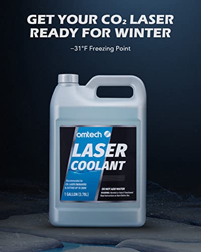 OMTech 1 gal Non-Conductive CO2 Laser Coolant, Prediluted - size: 1 Unit