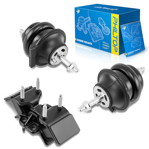 PHILTOP Set of 3 Engine Mounts for 1998-2005 Lexus GS300 - size: 1998-2005 Lexus GS300