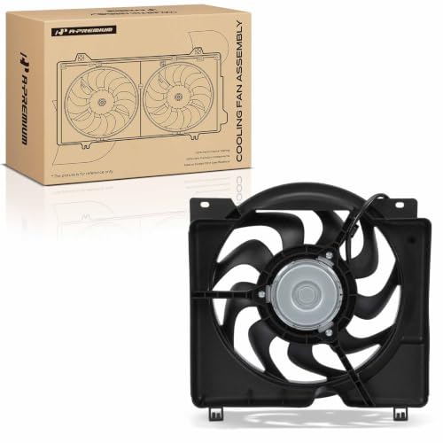 A-Premium Radiator Fan Assembly Compatible with Jeep