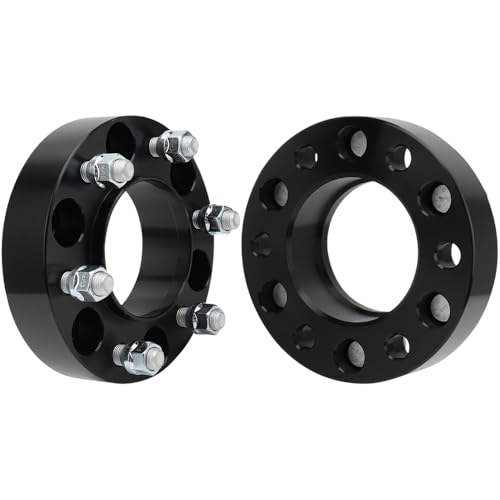 IRONTEK 1.5" Wheel Spacers 6x139.7mm Forged Spacers with 95.1mm Hub Bore M14x1.5 Studs Compatible for Toyota 2021 Land Cruiser/ 2022-2024 Tundra, for Lexus 2022-2023 LX600 6x5.5in to 6x5.5in 2PCS - color: 6x139.7mm-1.5 inch-2PCS