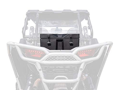 SuperATV Heavy Duty Insulated Rear Cooler/Cargo Box for Polaris RZR XP Models (See Fitment) | 50-Liter Capacity | Built in Drain Plug | Insulated to Keep Drinks Cold