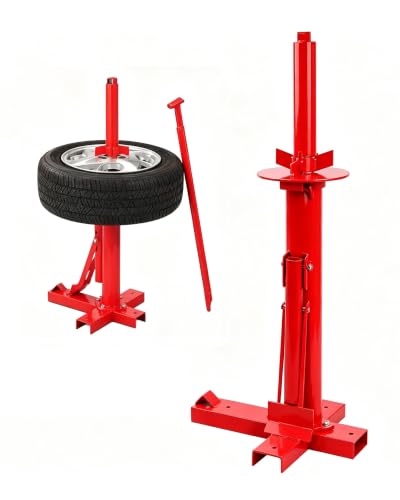 4" to 21" Manual Tire Changer Portable Hand Bead Breaker Mounting Tool Manual Steel Tire Changing Tool for Home Garage Small Auto Shop