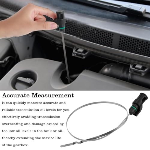 31086-JA00A CVT Fluid Oil Transmission Dipstick, Compatible with Nissan Altima 2007-2020 Rogue 2013-2022 Maxima Murano 2006-2022 Fluid ATF Level Indicator Dip Gauge Replace 31086-JA000 - size: 31086-JA00A