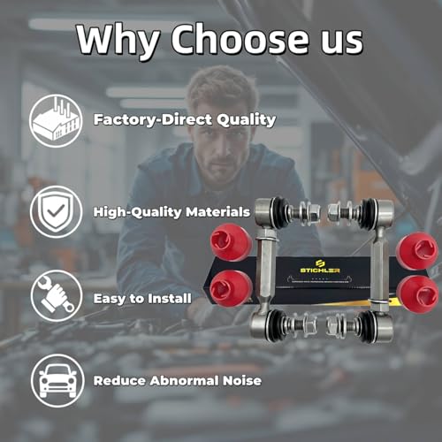 4.52-5.90'' 115-150 M12 Front Universal Heavy Duty(HD) Adjustable Sway Bar Links Kit Replace OEM, Fit Most Cars Trucks SUVs Off-Road Vehicles Racing Specialty Use - size: 115-150 M12 Front