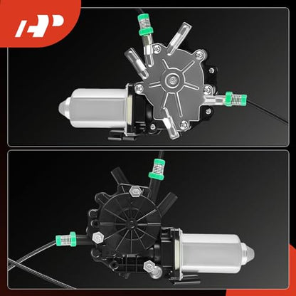 A-Premium Front Passenger Side Power Window Regulator with Motor (2-Pin) - style: Front Passenger(RH)