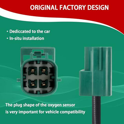 234-4301 O2 Sensor Downstream 1PC Compatible with Infiniti Nissan - size: 234-4301