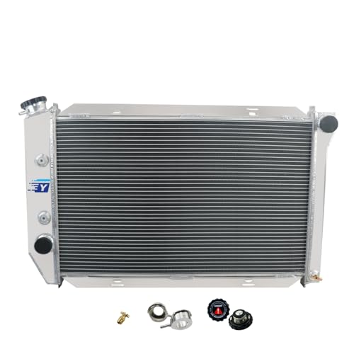 4 Row Aluminum Radiator for 1971-1973 Ford Mustang 1969-1972 LTD Torino V8, 72 70 Full Performance Aluminium Radiators, Automotive Replacement Radiator