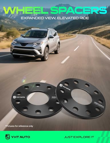 YHTAUTO 5x130 Hub Centric Wheel Spacers 7 mm for Audi, Porsche, Volkswagen - size: 7 MM Thickness, style: 2 PCS