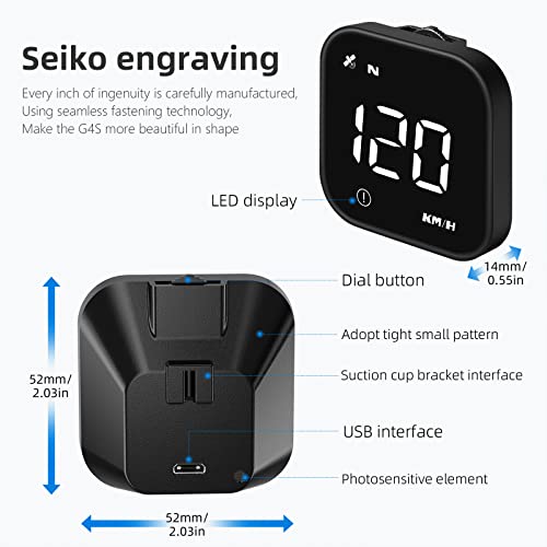 Digital Speedometer for Car, Speedometer for Car MPH, Head Up Display