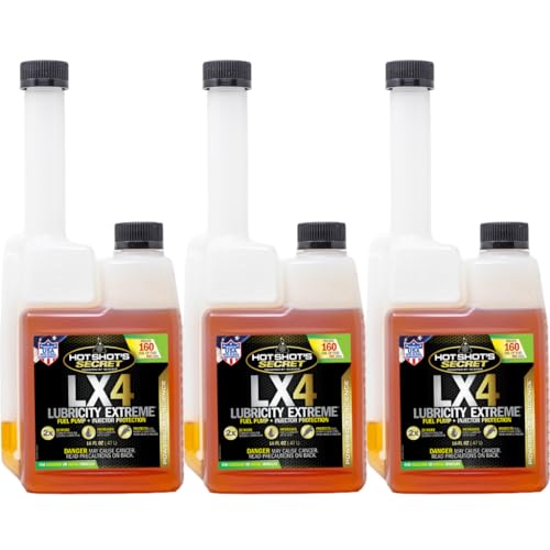 Hot Shot's Secret LX4 Lubricity Extreme Fuel Additive, 16 oz 3-Pack - style: 16 fl. oz. (3 Count)