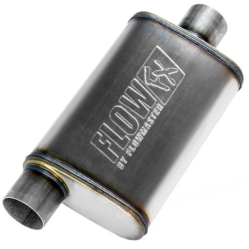 Flowmaster Flow FX Chambered Muffler – 3.00" Offset In / 3.00" Center Out - color: Offset In / Center Out