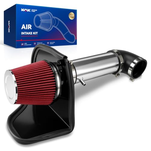 KAX 4" Cold Air Intake Kit Fit for 2005-2010 Chrysler 300 5.7/6.1L - color: Red, size: 2006-2010 Dodge Charger