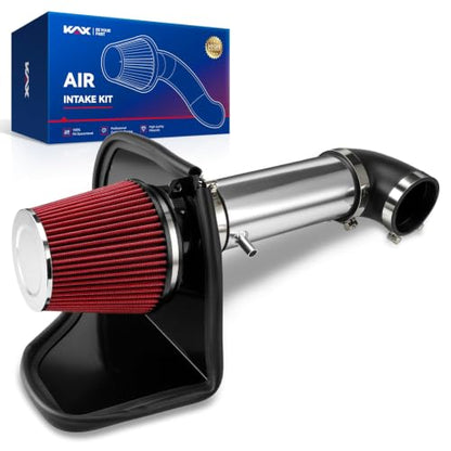 KAX 4" Cold Air Intake Kit Fit for 2005-2010 Chrysler 300 5.7/6.1L - color: Red, size: 2006-2010 Dodge Charger