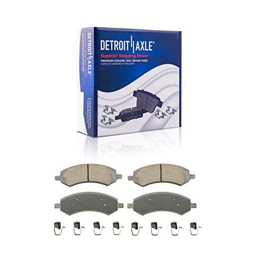 Detroit Axle - Front Brake Kit for 2007-2009 Dodge Durango Chrysler Aspen - size: 8NPRW3600195/kit