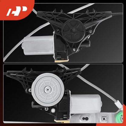A-Premium Front Passenger Side Power Window Regulator with Motor (6-Pin) - style: Front Passenger Side