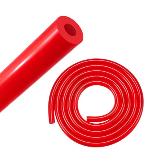 EVIL ENERGY 3/16 Silicone Vacuum Tubing Hose Line 5FT 130PSI Max Pressure Red (5mm ID) - color: Red, size: 3/16 5FT