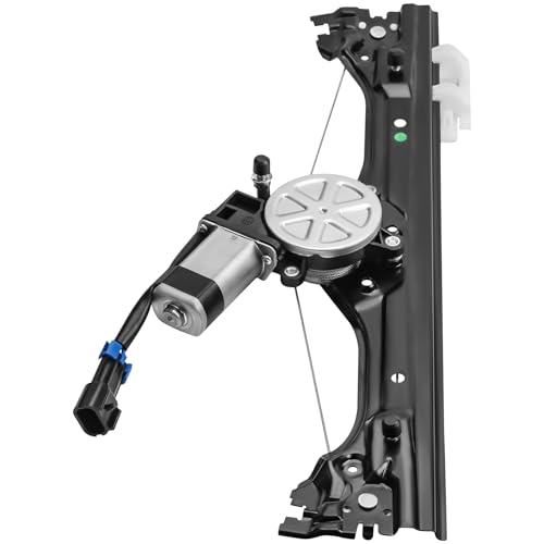 NPAUTO Front Left Driver Side Power Window Regulator with Motor Replacement for Fiat 500 2012 2013 2014 2015 2016 2017 2018 2019, 751-648 - style: Front Driver Side