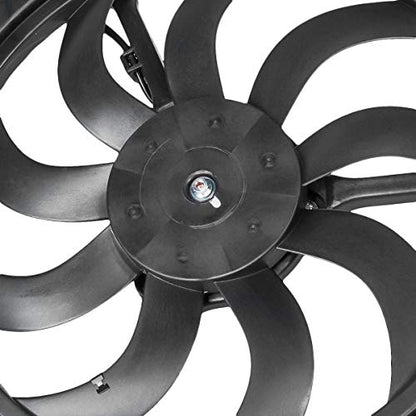 Auto Dynasty MC3115101 OE Style Radiator Cooling Fan Shroud Assembly Compatible with Mini Cooper 02-03