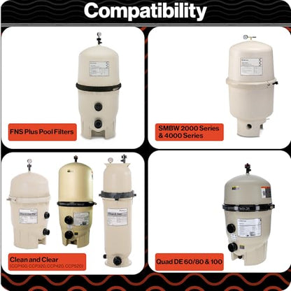 Swimables 98209800 Air Relief Valve Compatible with Pentair Pool Filter | Compatible with Pentair Pool Products FNS, Clean and Clear, Quad DE and 2000/4000 Series Filters - style: Air Relief Valve