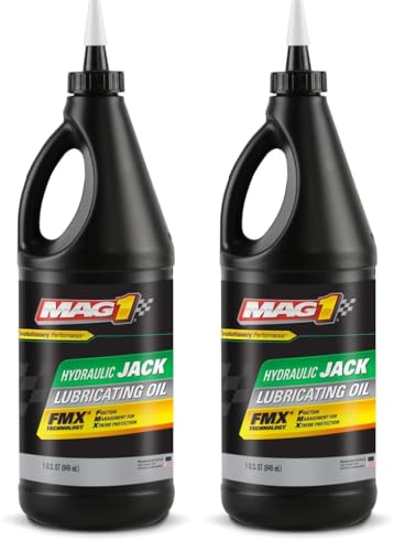 MAG 1 00925 Hydraulic Jack Lubricating Oil - 1 Quart (Pack of 2) - size: 1 Quart (Pack of 2)