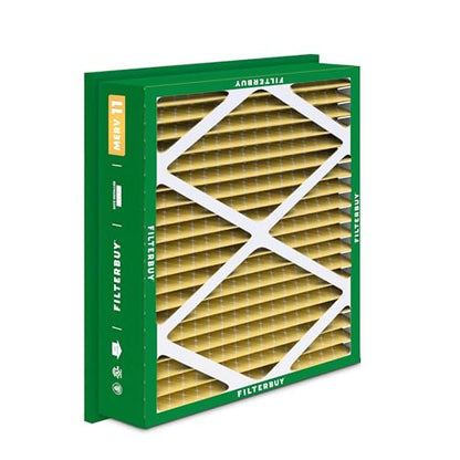 Filterbuy 20x20x5 Air Filter MERV 11 Pet & Allergy Defense (4-Pack) - style: 20x20x5 (Actual: 18.38 x 18.38 x 3.69)