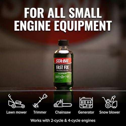 STA-BIL Fast Fix Small Engine Treatment, 4 oz - size: 4 Fl Oz (Pack of 1)