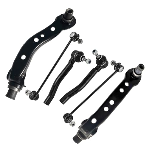 Detroit Axle - 6pc Front End Control Arms Kit for 2013-2019 Nissan Sentra - size: 6CS48552/6PC