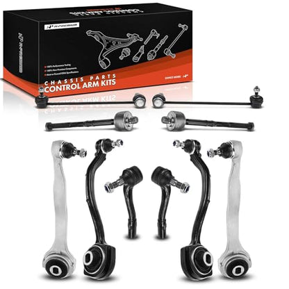 A-Premium 10Pcs Front Suspension Kit, Lower Forward & Rearward Control Arm - style: 10Pcs Kit