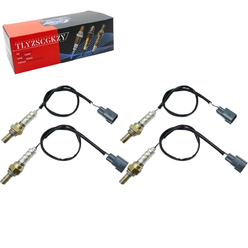 O2 Oxygen Sensor Upstream Downstream: 234-4169 234-4162 4Pcs Fit for Toyota Sequoia Limited & SR5 2001 2002 2003 2004 for Toyota Tundra Limited & SR5 2000 2001 2001 2003 2004 4.7L V8
