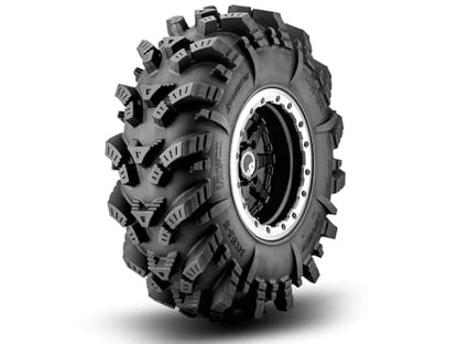 SuperATV Intimidator UTV/ATV Mud Tire for RZR, X3, General, Maverick, Ranger, Rock & All Terrain UTV Mud Tire | 36x10.5-18 | 2" Tread Depth | 6 Ply Ratings - size: 36x10.5-18
