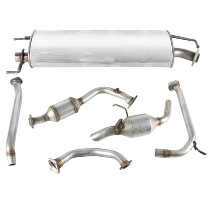 Muffler Exhaust System Kit Compatible with Toyota RAV4 2013-2018 2.5L
