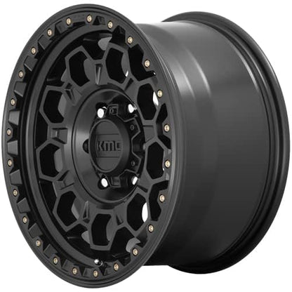 KMC TREK 17X9 5X1505.71 18mm SATIN BLACK - KM54579058718 - color: SATIN BLACK, size: 17X9, 5X150, 5.71, 18mm