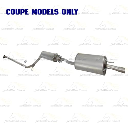 Exhaust Resonator Muffler for Honda Civic 2006-2011 1.8L 2-Door