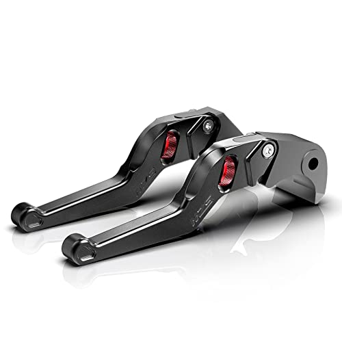 MZS Black Brake Clutch Levers for VN1500/1600 ZRX ZX11 ZX7R Tiger Explorer - color: Black, size: VN1500/VN1600/ZRX1100/ZRX1200/ZG1000/ZX11/ZX7R