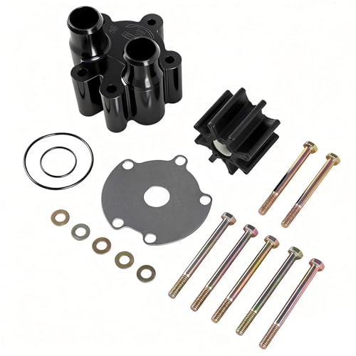 807151A14 Sea Water Pump Housing and Impeller Repair Kit Replacement for Mercruiser Bravo Engines Water Pump - Replaces Sierra 18-3150, Quicksilver 807151A14, Mercury 46-807151A14, 46-807151A7