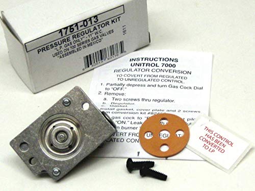 RepSupplements Robertshaw LP Gas Converstion Pressure Regulator Kit 1751-013