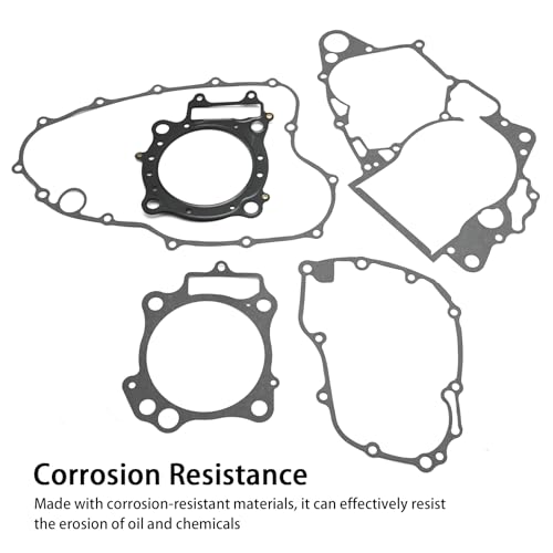 Top Bottom End Engine Gasket Kit, Replacement for Honda CRF450R Motorcycle 2002-2008